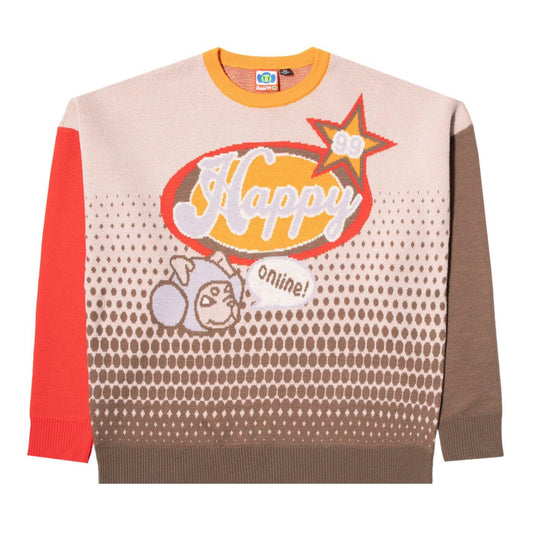 Happy99 “Boba Milk Tea” Knit Sweater