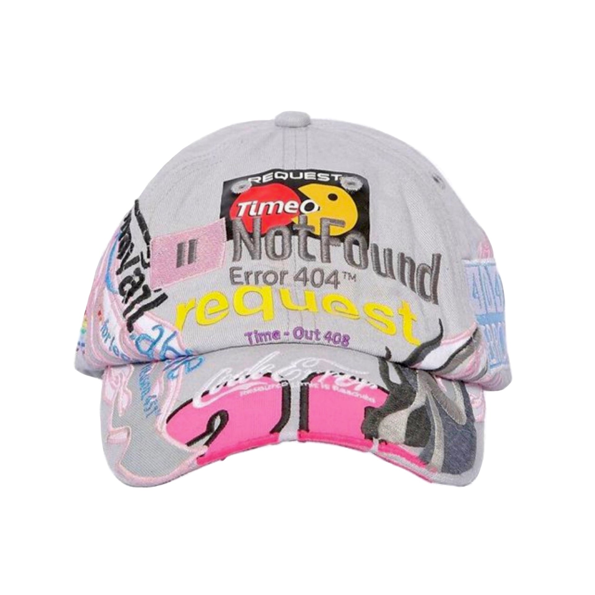 Vetements “Error 404” Hat in White – Penelope NYC