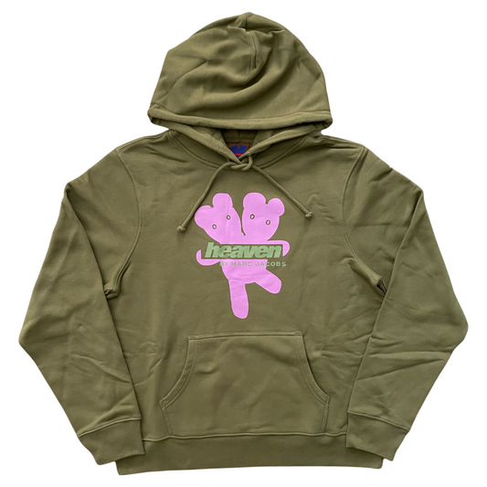 Heaven Logo Hoodie in Olive
