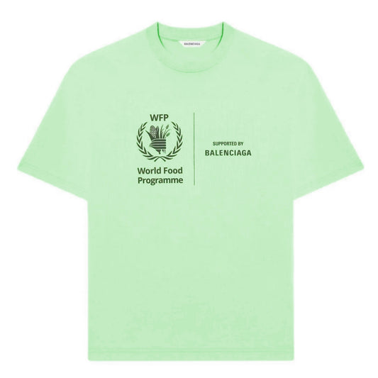 Balenciaga 2018 “World Food Programme” Neon Tee
