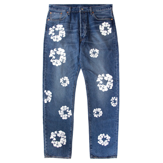 Denim Tears x Levi’s Cotton Wreath Jeans in OG Light Wash