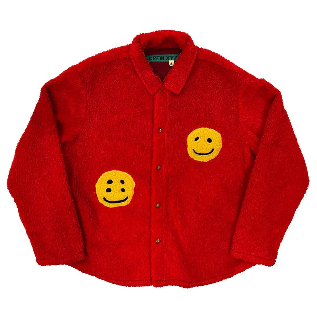 CPFM Double Smiley Work Jacket in Red – Penelope NYC