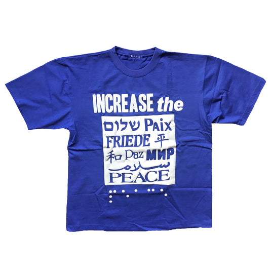 CPFM “Increase the Peace” Tee in Blue