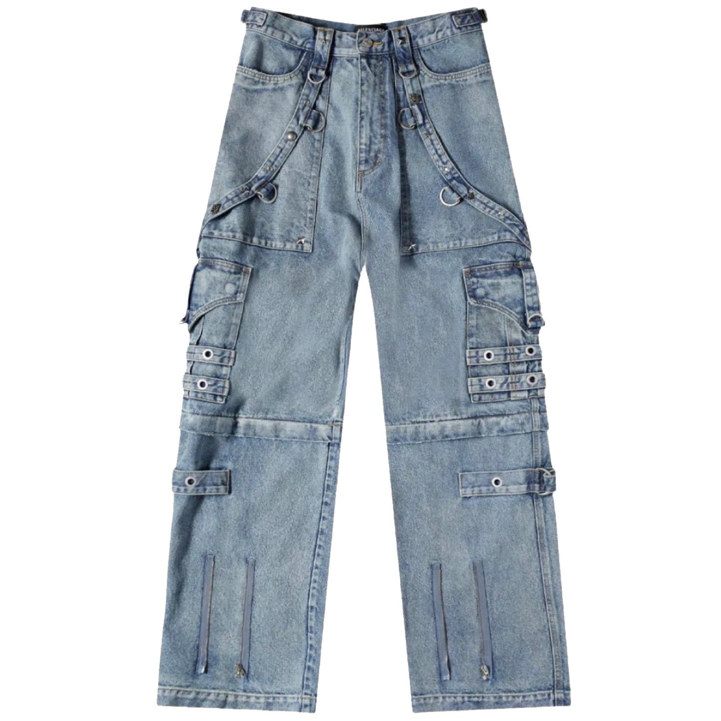 Balenciaga 2021 “Raver” Denim Pants