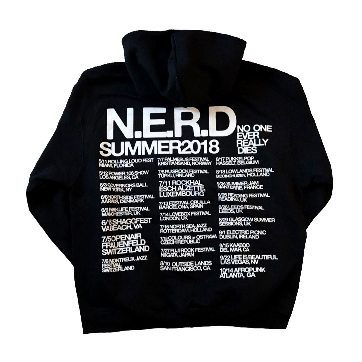 CPFM x N.E.R.D Rhinestone Tour Hoodie