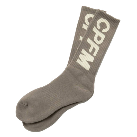 Human Made x CPFM Logo Socks Gray