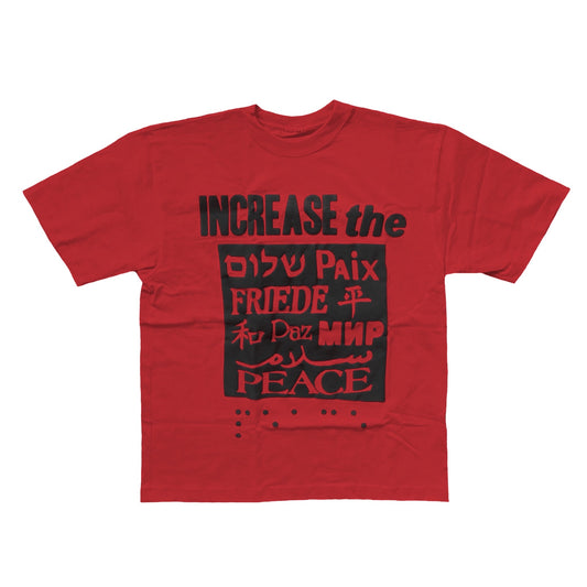 CPFM “Increase the Peace” Tee in Red